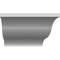 Ekena Millwork 5 1/2-in. W x 34-in. D x 40-in. H Funston Architectural Grade PVC Knee Brace BRCP055X34X40FST - alternate 4